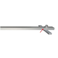 Additional prism holder for 103-GML-10 track bar - on the stop side