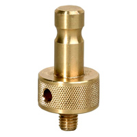 Brass Adapter, M8 to Leica spigot