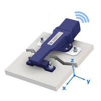 3D sensor incl. reference magnet, mounting plate and batteries