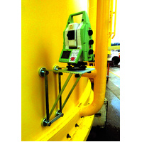 Magnetic instrument bracket for steel tanks & surfaces