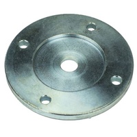 Centering plate for magnetic ball base to screw anchor