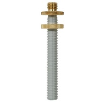 Adapter for prism pole, 5/8" male thread, universally adjustable