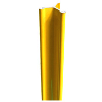 Aluminium Control Picket, 1650mm, safety gold