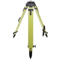 Heavy-duty fibreglass tripod with dual clamp, round head