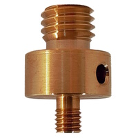Adapter, M8 male to 5/8" male thread