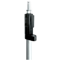 Prism Pole, telescopic 1.30 to 2.15m with Leica spigot