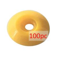 Nail Washer, ABS Plastic, yellow Ø27mm - 100PC Pack