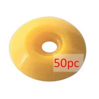 Nail Washer, ABS Plastic, yellow Ø27mm - 50PC Pack