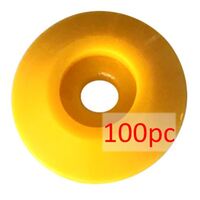 Nail Washer, ABS Plastic, yellow Ø48mm - 100PC Pack