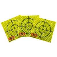GeoDirect Reflective Targets, Yellow, 60x60mm - bag of 20
