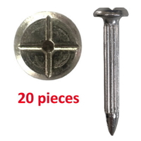 Survey Nail with cross head, length 55mm - 20 pack